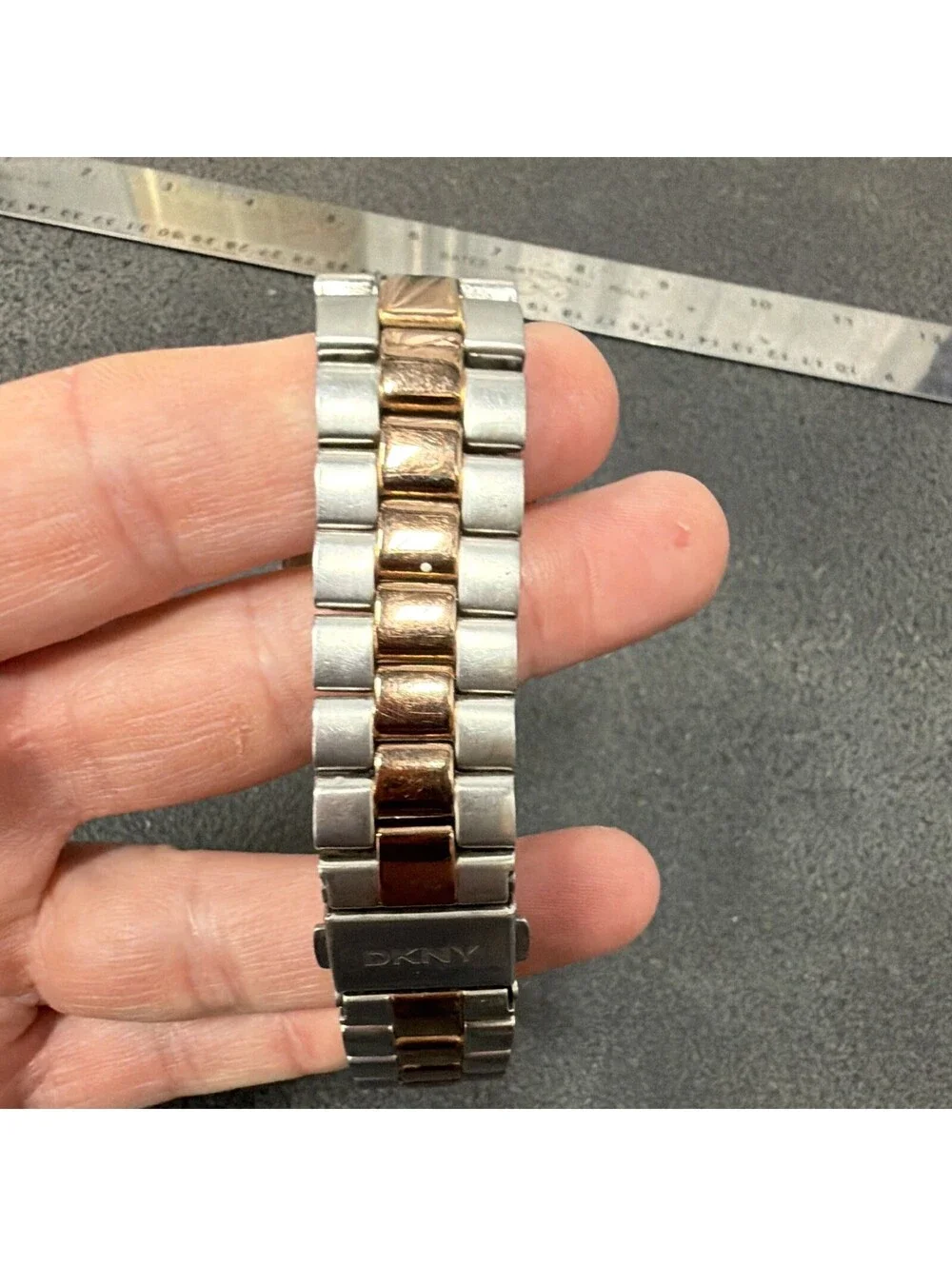 DKNY Women's Two-Tone Stainless Steel Wristwatch NY-8232
